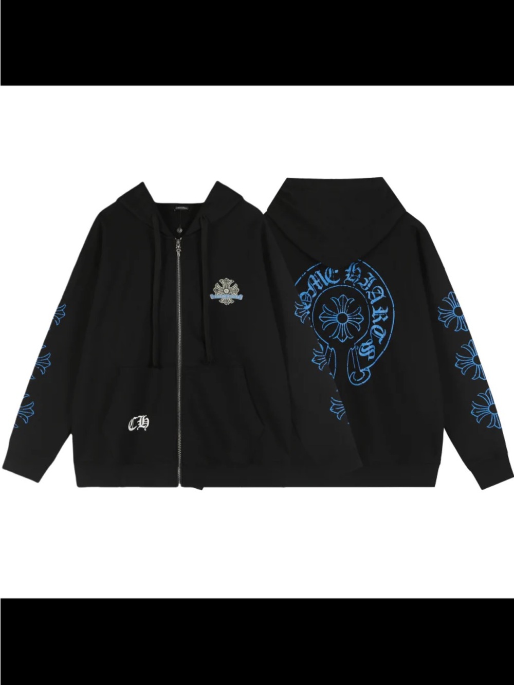 Comme des Garcons Black Branded Tag Hoodie